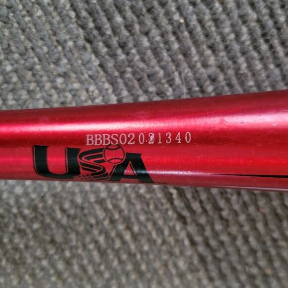 Rawlings RX4 Red Tball Bat 24” Drop Weight -12 Barrel 2 1/4 Baseball TBX 412 USA - Picture 9 of 10